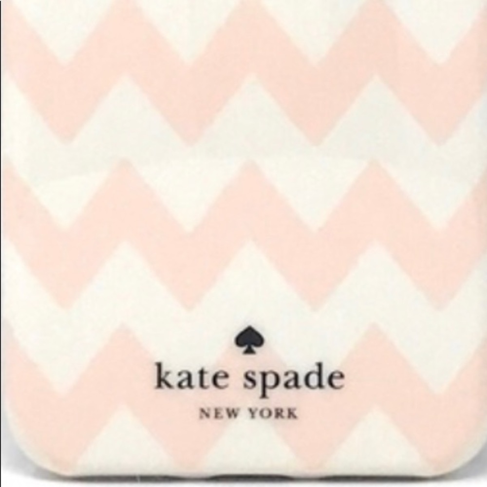 Kate spade pink chevron iphone 6/7/8 plus case